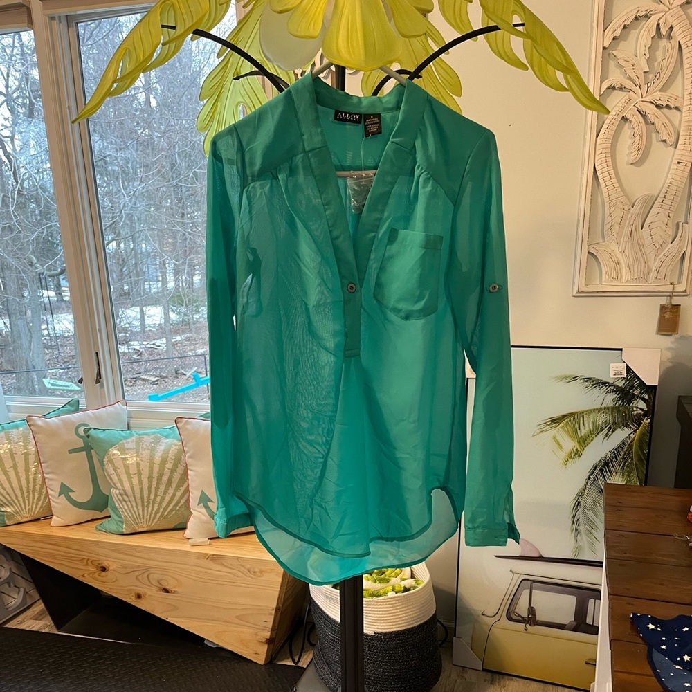 Cute Sheer Blouse!